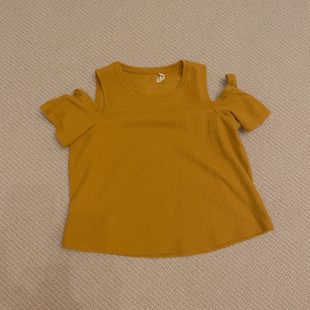 Madewell Cold Shoulder Top